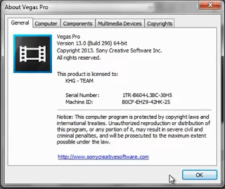 Sony Vegas 13 0 Authentication Code Vopermad